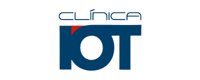 Logo Clínica IOT — cliente da Agência Rizzo
