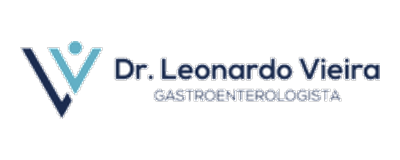Logo Dr. Leonardo Vieira — cliente da Agência Rizzo