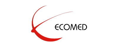 Logo ECOMED – Clínica de Imagem — cliente da Agência Rizzo