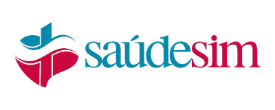 Logo SaúdeSim — cliente da Agência Rizzo